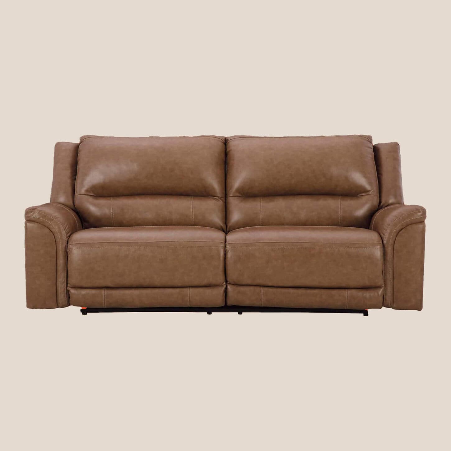 Ashley Trasimeno Power Reclining Sofa in Caramel