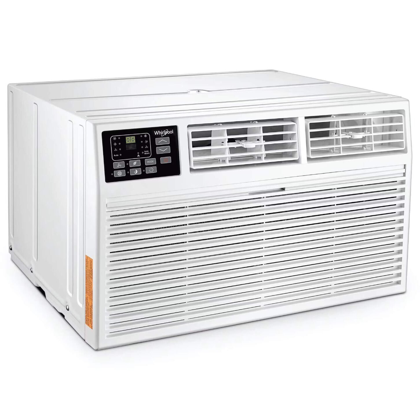 Whirlpool 8000 BTU Through the Wall Air Conditioner with Heat and Cool in White