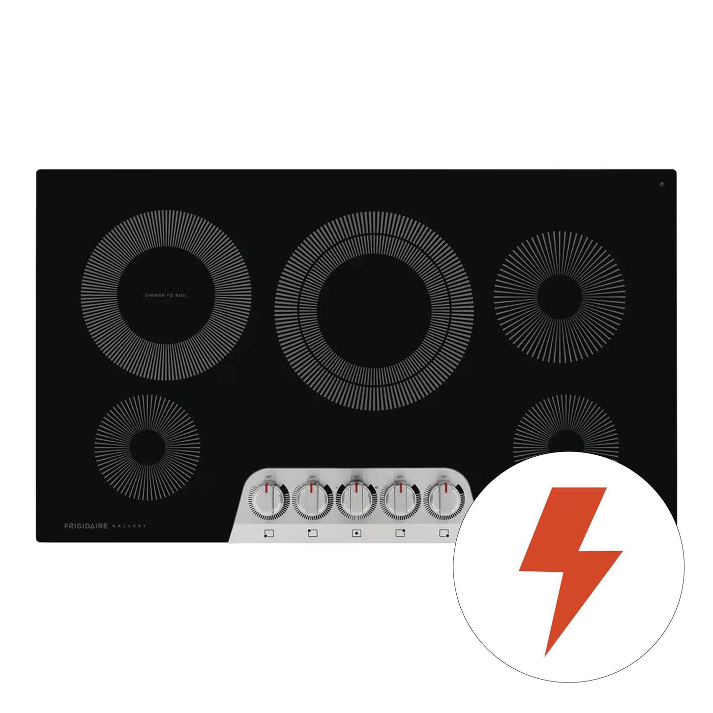 Electric Radiant Cooktop in Black