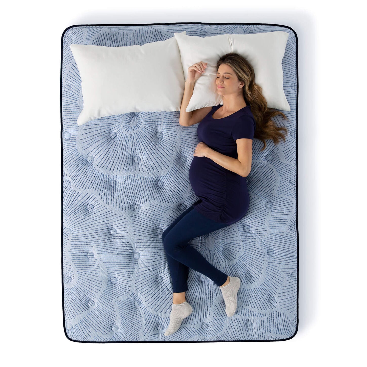 Woman Sleeping on Her Side