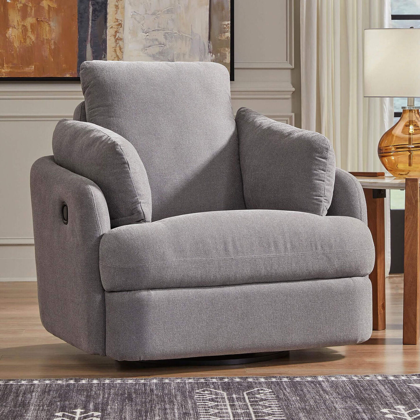 Ashley Modmax Swivel Glider Recliner