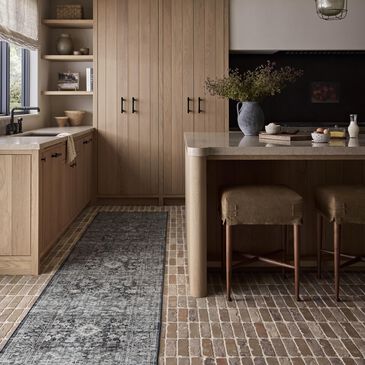 Amber Lewis x Loloi Josie 2"6" x 12" Ocean and Natural Runner, , large