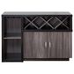 Furniture of America Landers Wine Cabinet in Gray and Dark Taupe, , large