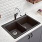 Blanco Diamond Equal Double Dual Mount Kitchen Sink in Cinder, , large