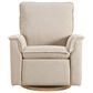 Baby Appleseed Anza Manual Swivel Glider Recliner in Taupe, , large