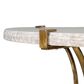 Timeless Designs Adelaide Round Coffee Table in Cream, Gray and Gold, , large