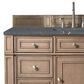 James Martin Vanities Bristol 48" Single Bathroom Vanity in Whitewashed Walnut with 3 cm Parisien Bleu Quartz Top and Rectangular Sink, , large