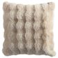 Hallmart Collectibles Bubble 20" x 20" Square Throw Pillow in Tan, , large