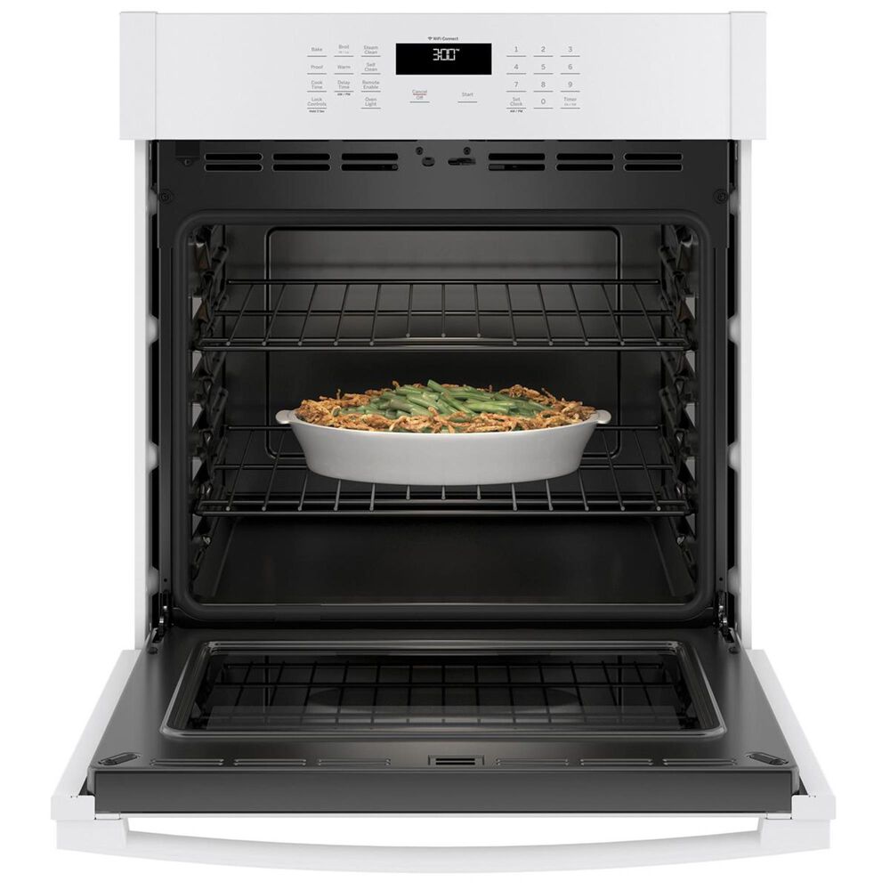 GE Appliances 27" Built-In Single Wall Oven in White, , large