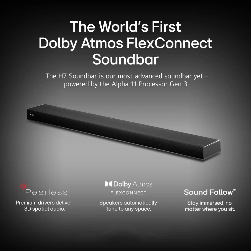 LG 9.1.6 Channel Soundbar in Black, , large