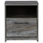 Ashley Baystorm 4 Piece Queen Bedroom Set in Gray, , large