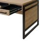 Wycliff Bay Mason 3-Drawer Writing Desk in Monarca and Dark Bronze, , large