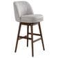 Armen Living Sadie 30" Swivel Bar Stool in Brown Oak, , large