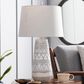 Surya Imelde Table Lamp in Tan and Cream, , large