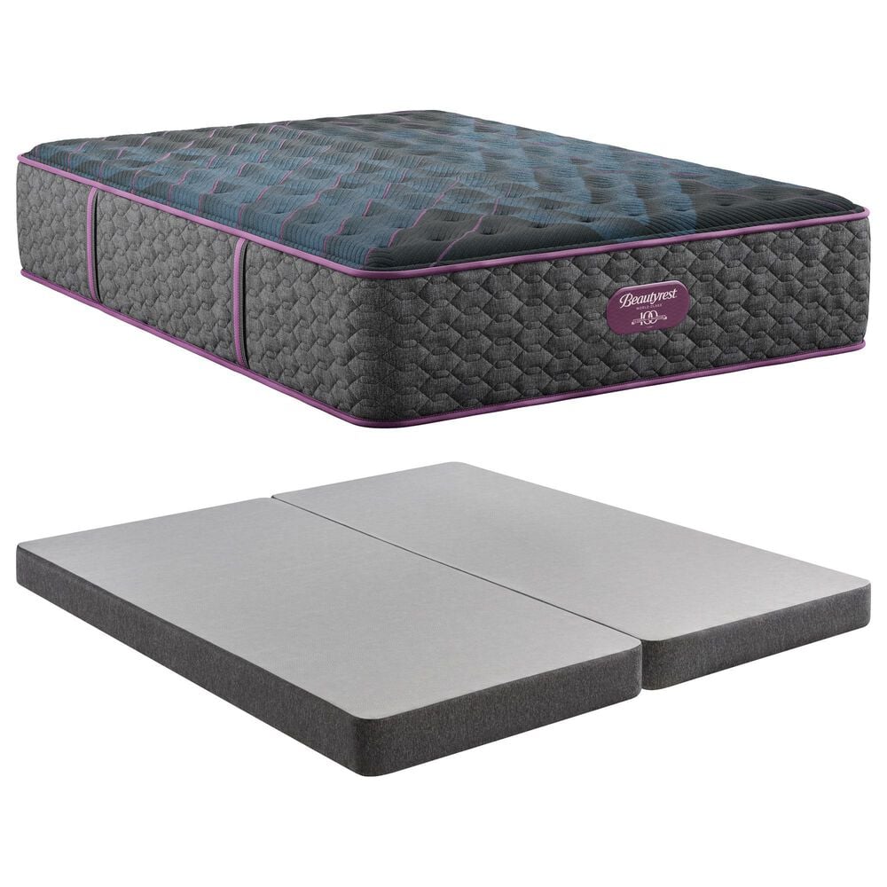 Simmons World Class Level Three Medium Firm California King Mattress with Low Profile Box Springs, , large