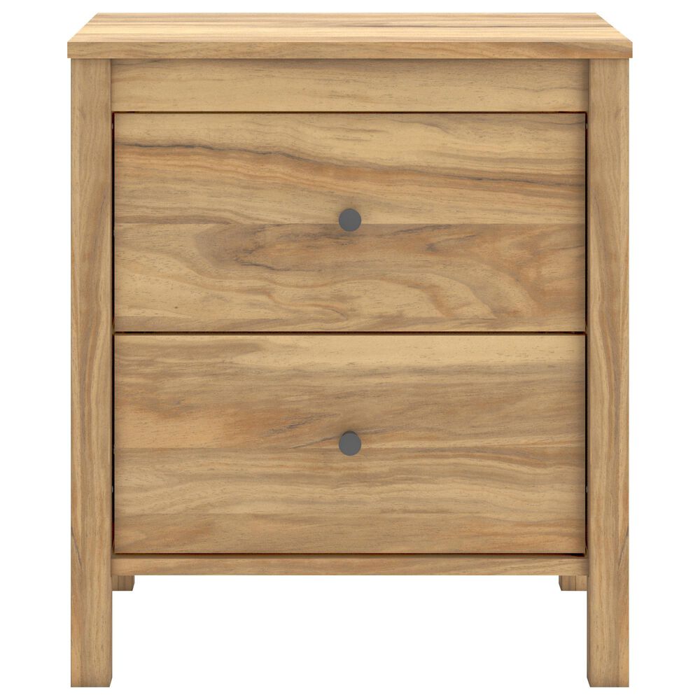 Ashley Bermacy 2-Drawer Nightstand in Light Brown, , large