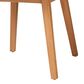 Baxton Studio Ballerina Arm Chair in Greywash and Natural Brown (Set of 2), , large