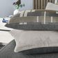 Eastern Accents Enoch 21" x 37" King Pillow Sham in Grigio Smoke and Elio Charcoal, , large