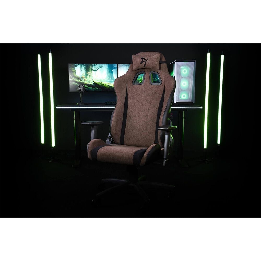 Arozzi Avanti Soft Gaming Chair in Brown, , large