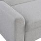 Lifestyle Solutions Willow Stationary Convertible Sofa in Light Gray, , large
