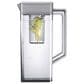 Samsung Bespoke Bespoke 29 Cu. Ft. French Door Refrigerator - Charcoal Glass Top and Family Hub Panels with Matte Black Steel Middle and Bottom Panels Included, , large