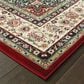 Oriental Weavers Kashan 119N1 7"10" x 10"10" Red Area Rug, , large