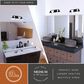 Vaxcel Winthrop 3-Light Bathroom Vanity in Matte Black, , large