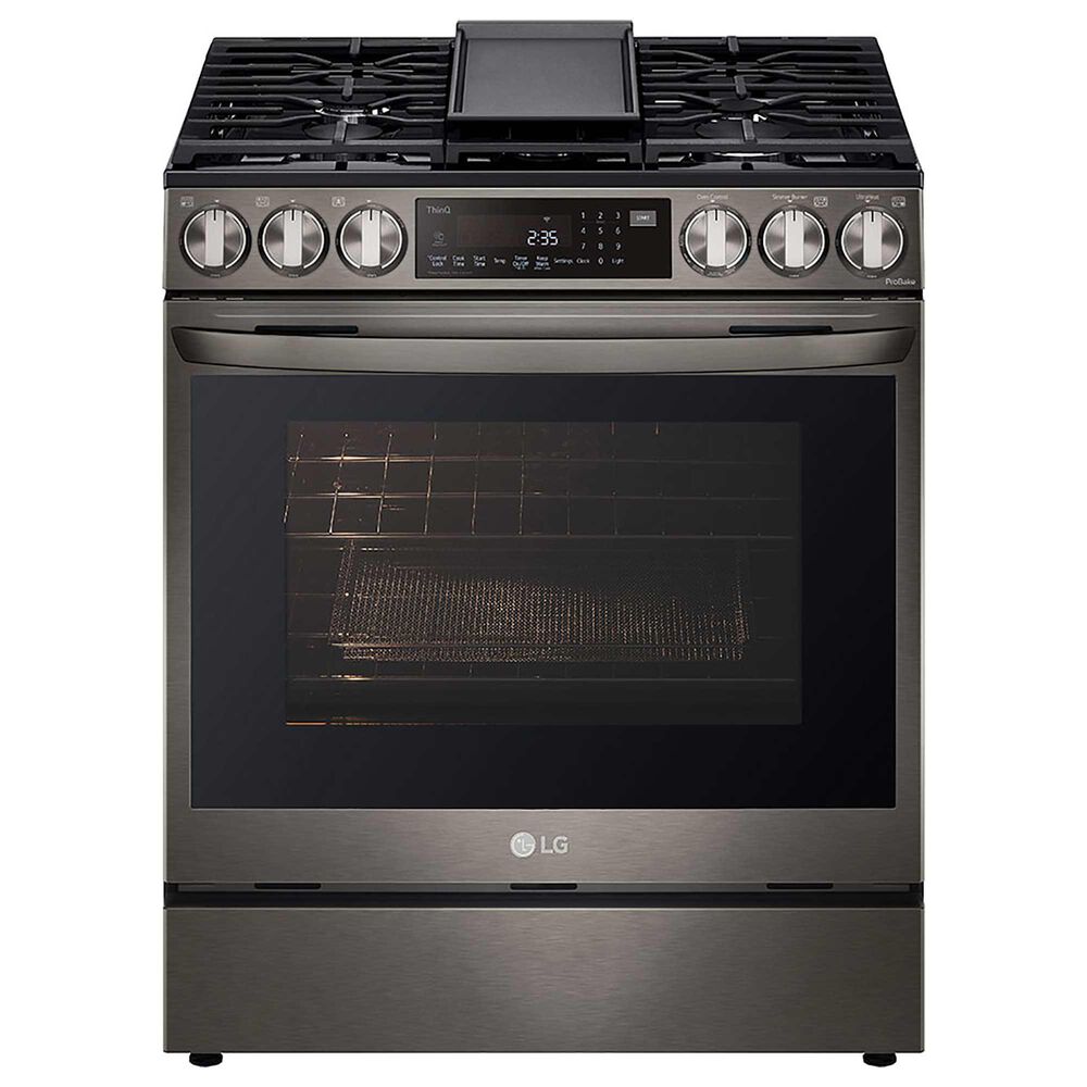 LG 6.3 Cu. Ft. Gas Slide-In Range with Air Fry in Black Stainless Steel, , large