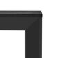 Hearth and Haven Mirod59" Console Table with Side Panel Legs in Black, , large