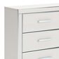 Ashley Zuraleus 4-Piece King Upholstered Panel Bedroom Set in Matte White, , large