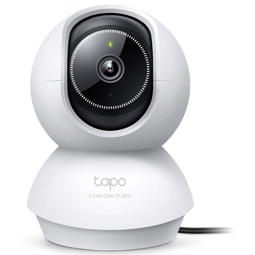 TP-Link Pan Tilt AI Home Security Wi-Fi Camera in White, , large