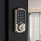 Kwikset SmartCode 916 Traditional Smart Touchscreen Electronic Deadbolt Door Lock with Z-Wave Technology in Satin Nickel, , large