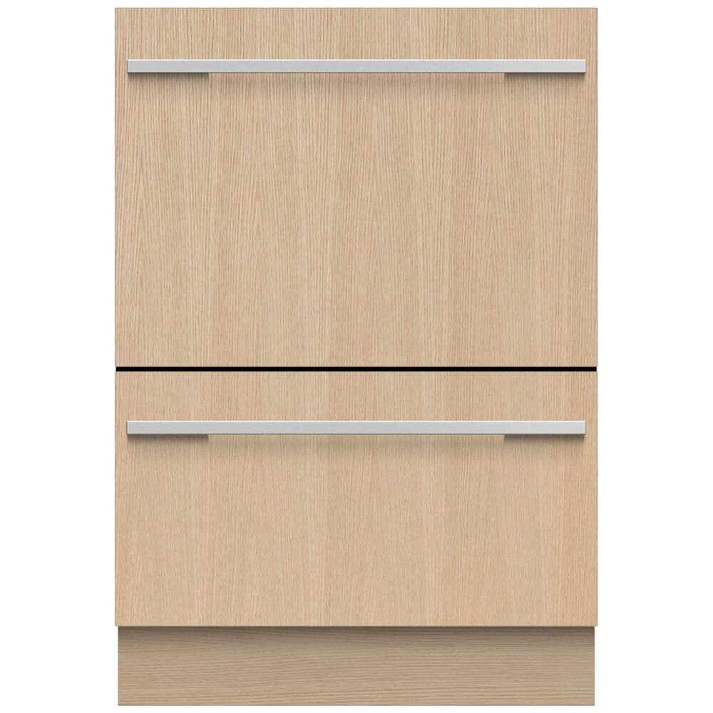 Fisher and Paykel 24" Tall Double Dish Drawer Dishwasher in Panel Ready, , large