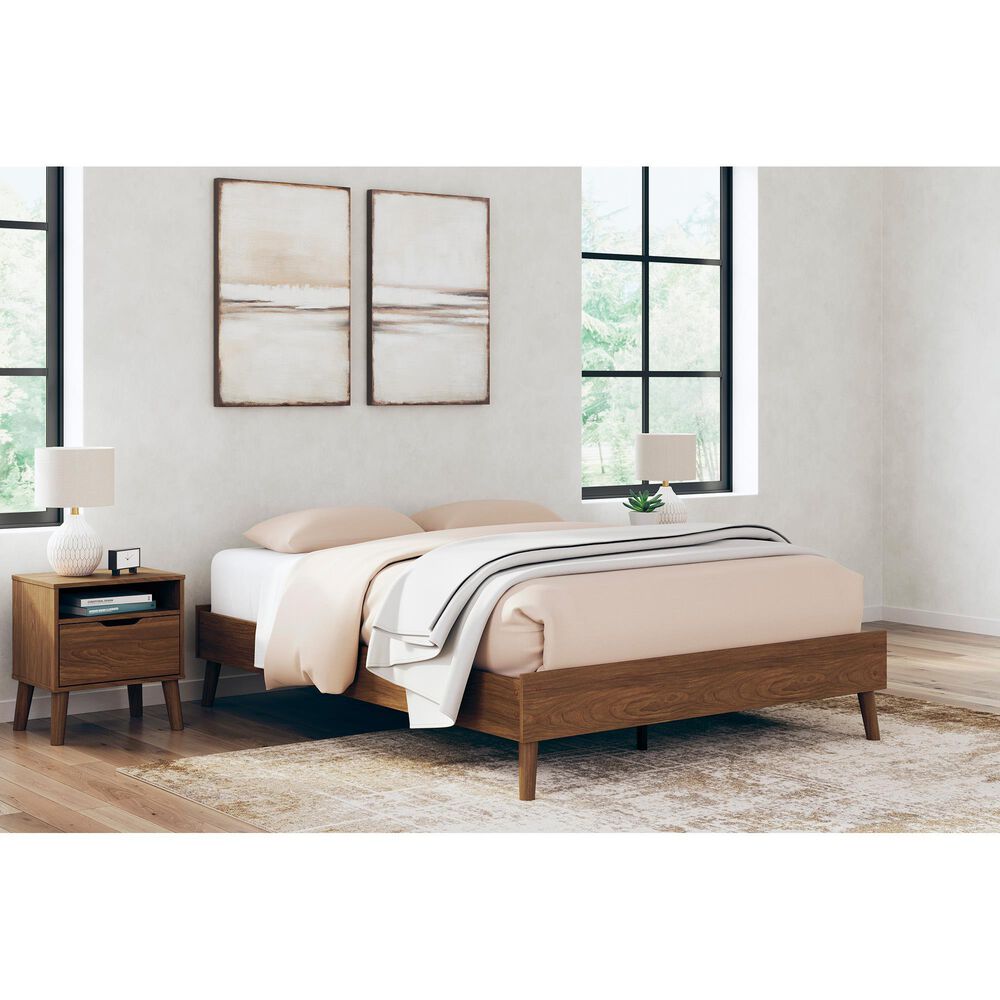 Ashley Fordmont Queen Platform Bed in Auburn, , large