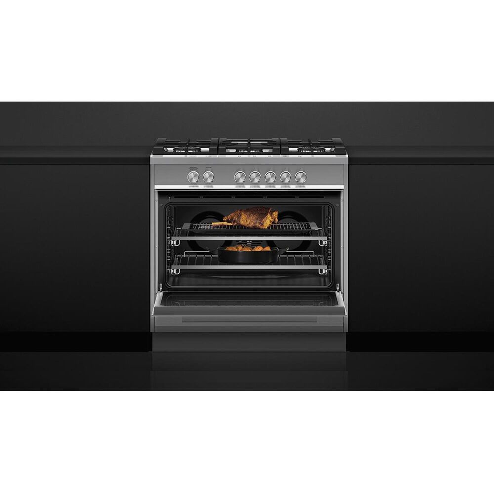 Fisher &amp; Paykel 36&quot; Freestanding Dual Fuel Ranges in Stainless Steel, , large