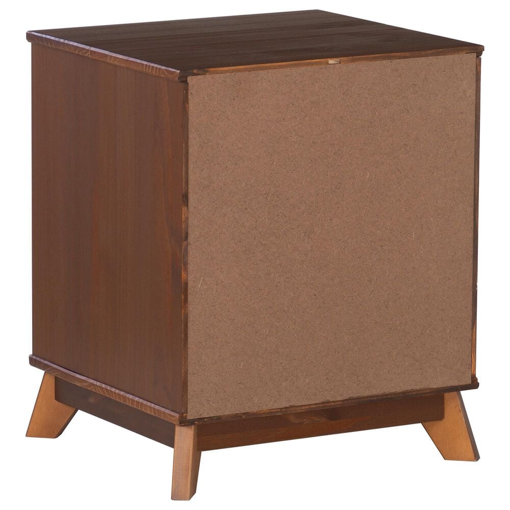 Linon Home Decor Polly 2-Drawer Nightstand in Walnut, , large