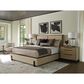 Lexington Furniture Zanzibar Barcelona King Upholstered Bed in Deep Espresso, , large