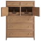 Furniture Worldwide Weekender 7-Drawer Chest in Sand Dune, , large