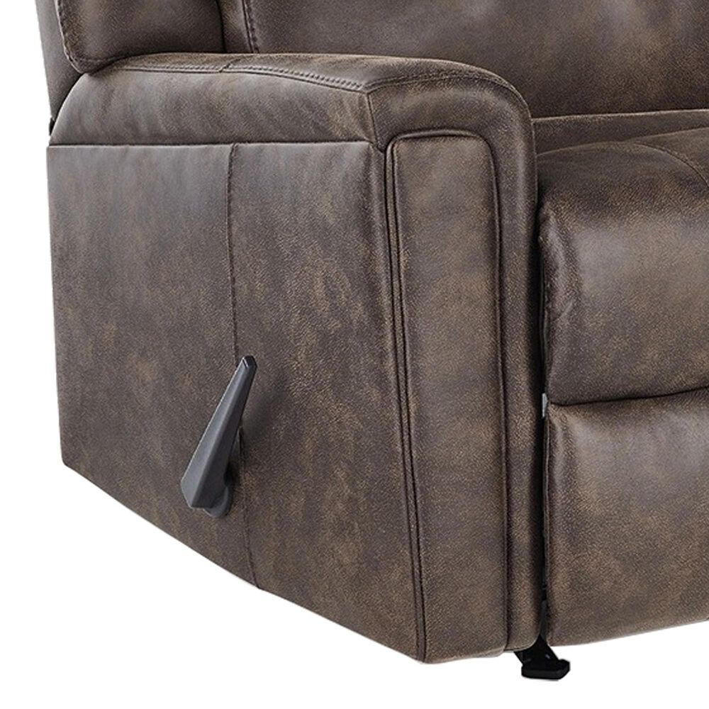 Ashley Lixtowel Manual Rocker Recliner in Walnut, , large
