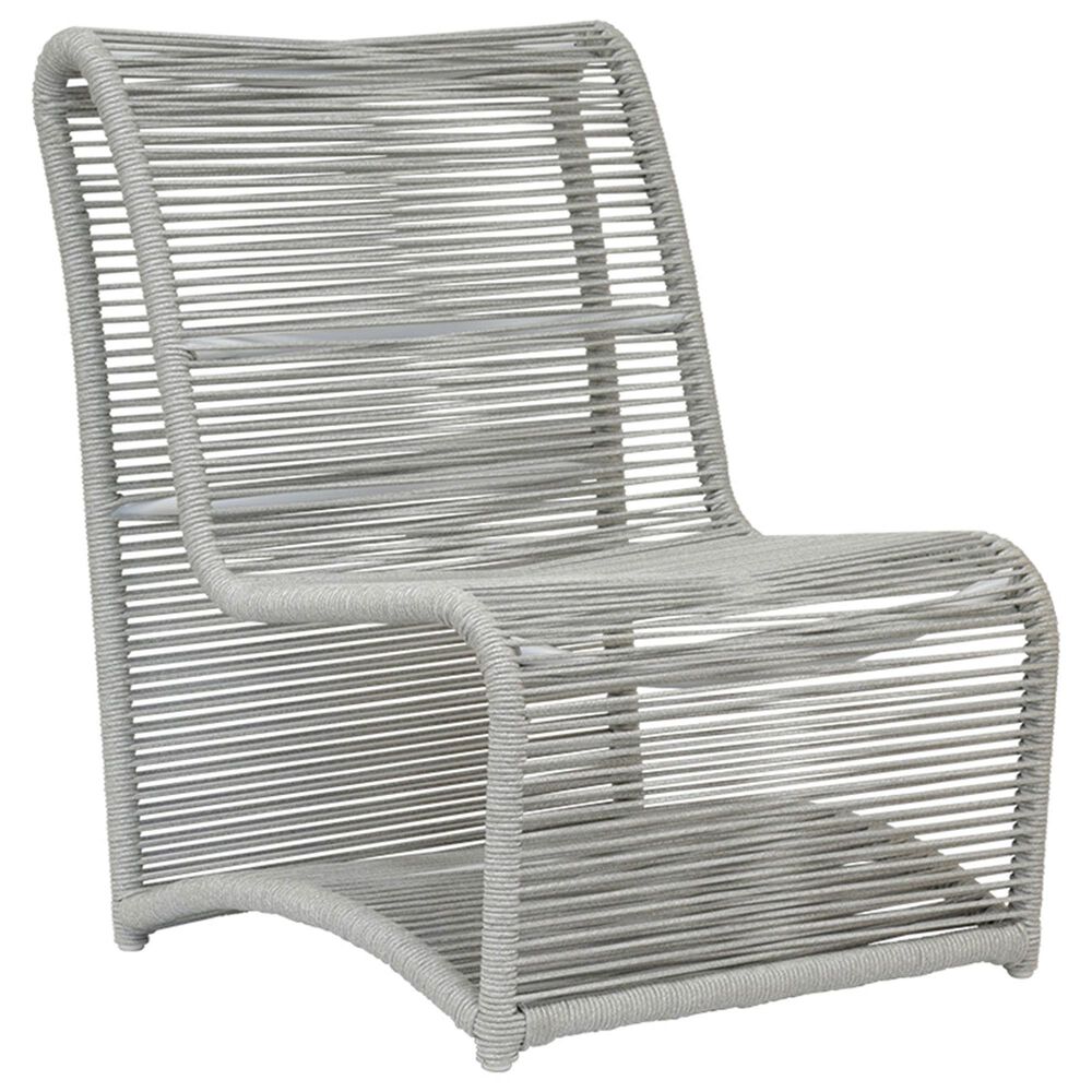 Sunset West Milano Patio Armless Chair in Frost, , large
