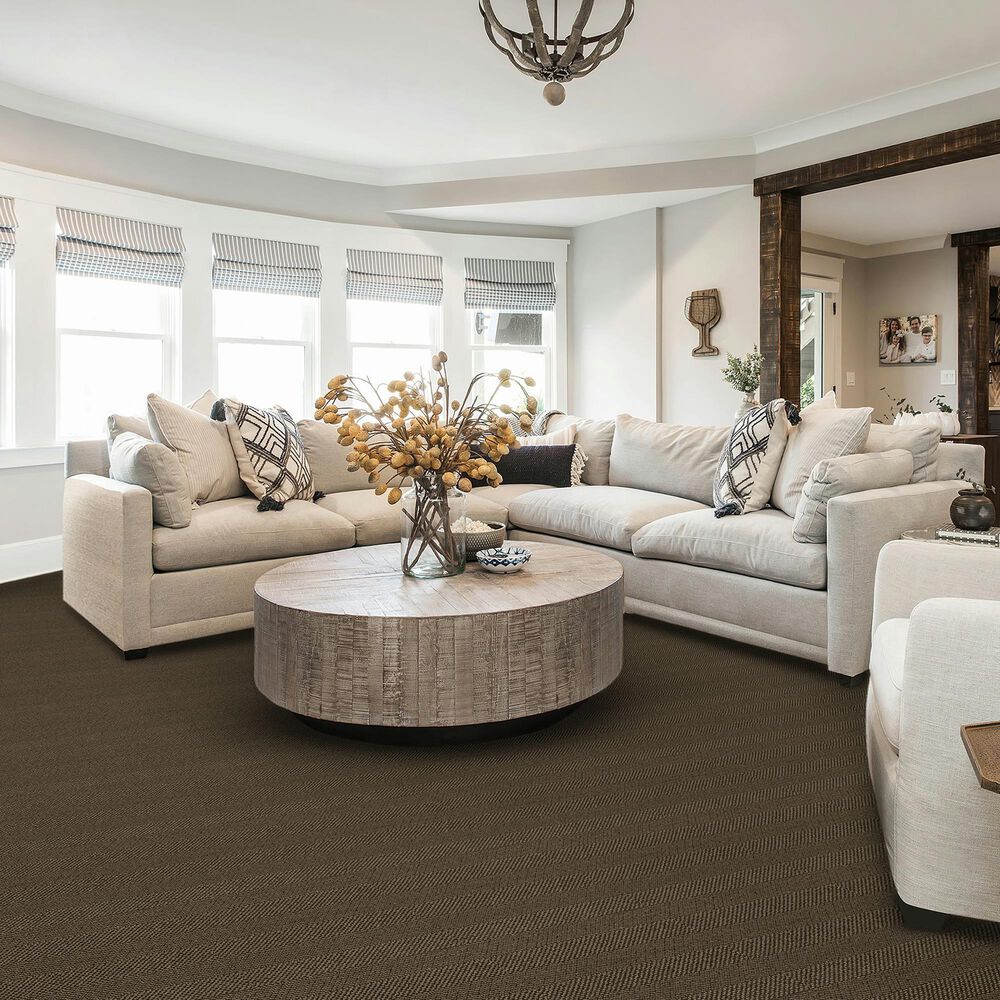 Karastan Stippled Carpet in Finch, , large
