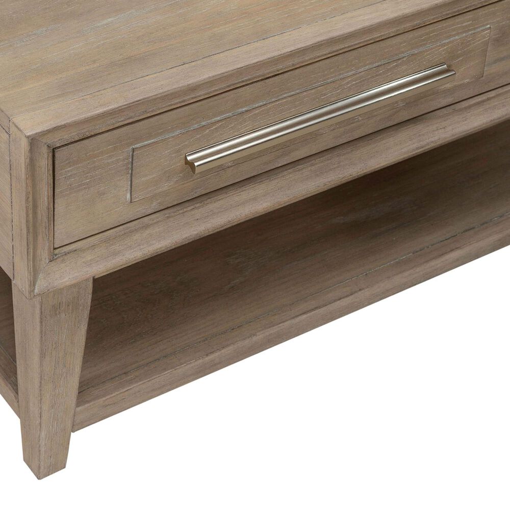Belle Furnishings Brentwood 2-Drawer Cocktail Table in Sandstone, , large