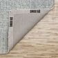 L&R Resources Criss Cross Ivory and Stone Blue 10" x 14" Area Rug, , large