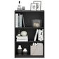 HOMLUX 3-Tier Display Bookshelf with Adjustable Shelves in Blackwood, , large