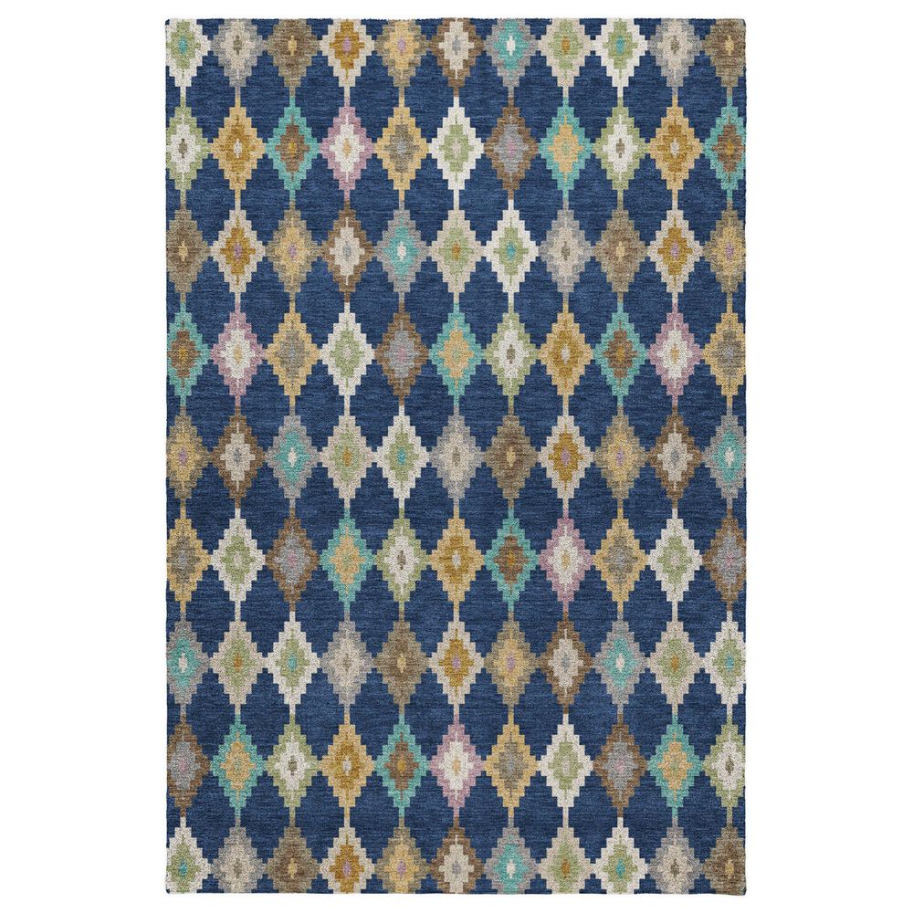Dalyn Rug Company Kenner KN10 Navy 8" x 10" Area Rug, , large