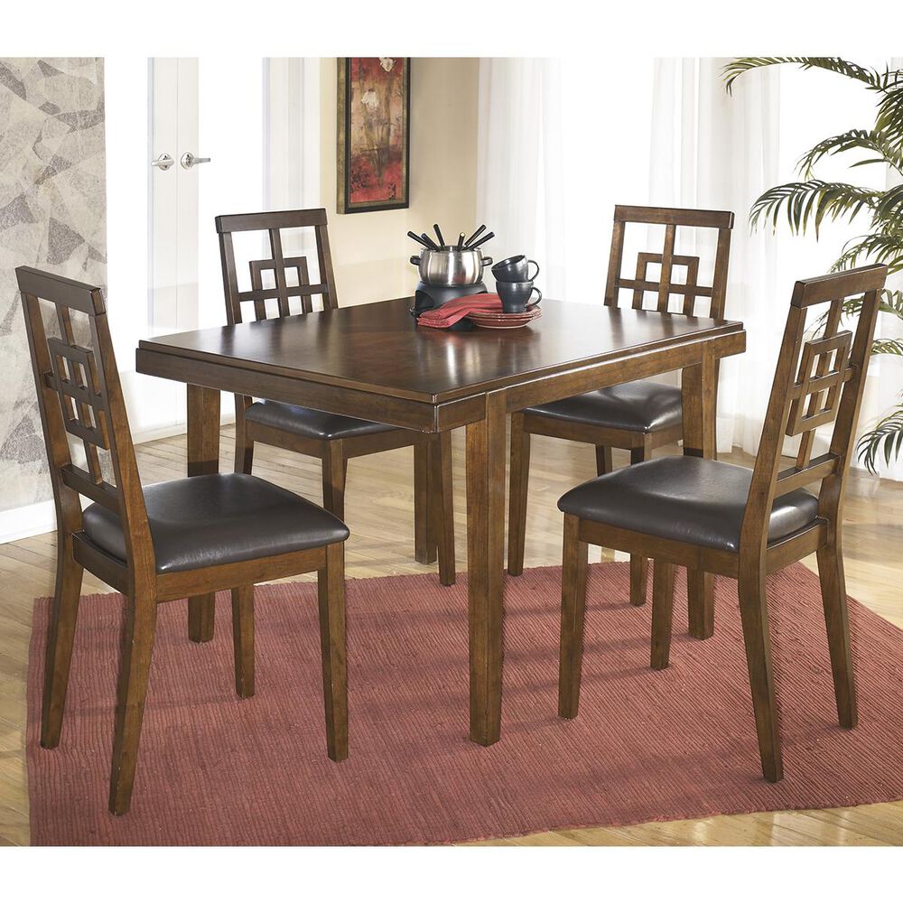 Signature Design by Ashley Cimeran 5-Piece Rectangle Dining Set in Medium Brown, , large