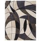 Nourison Asymetrie CGS18 10" x 14" Mediterranean Sand Area Rug, , large