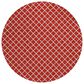 Dalyn Rug Company York 8" Round Red Indoor/Outdoor Area Rug, , large