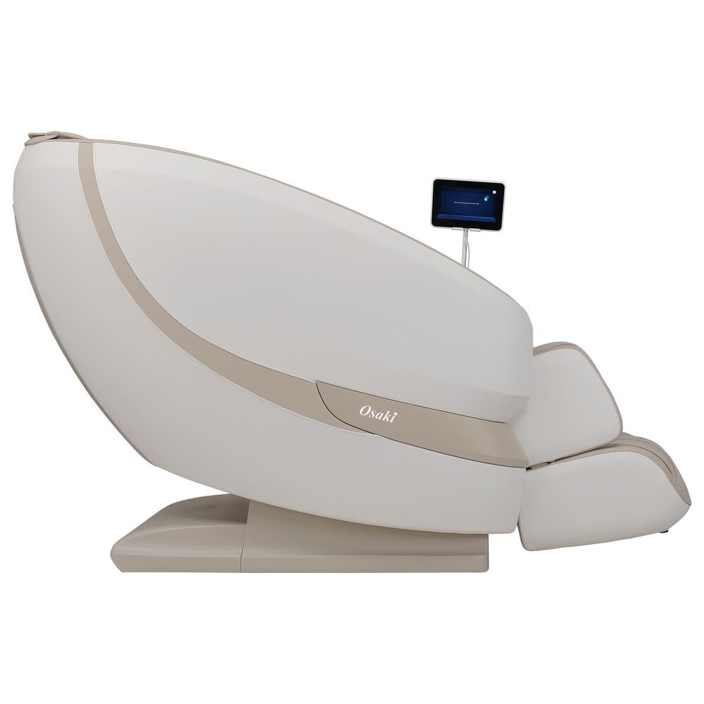 Osaki Oasis Zero Gravity Massage Chair in Beige, , large