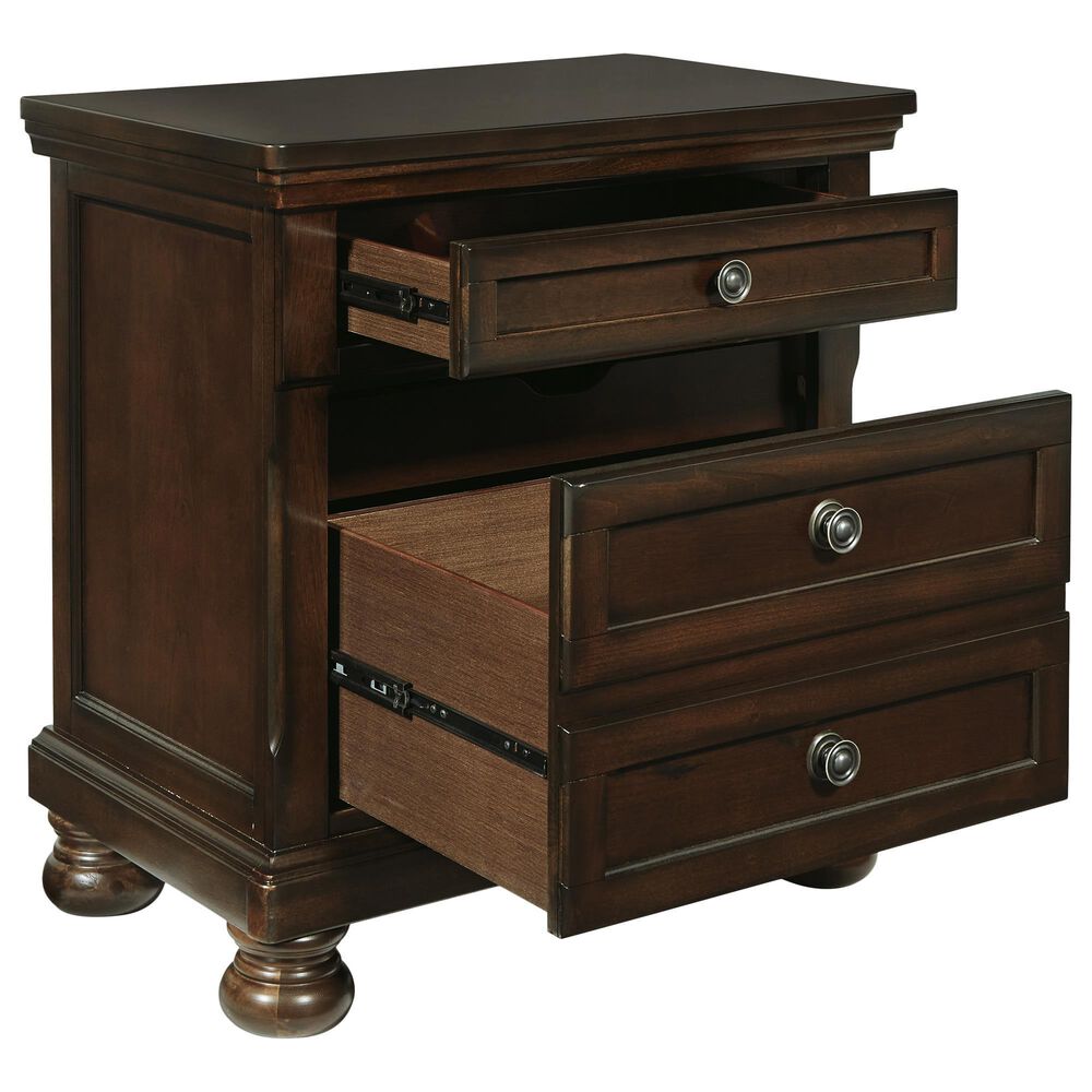 Millenium Porter 5-Piece King Bedroom Set in Rustic Brown, , large